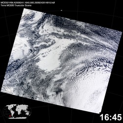 Level 1B Image at: 1645 UTC