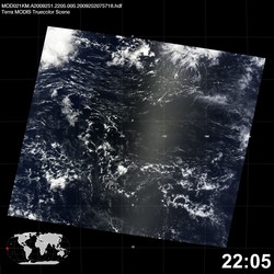 Level 1B Image at: 2205 UTC