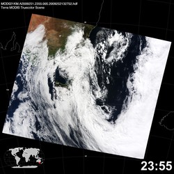 Level 1B Image at: 2355 UTC