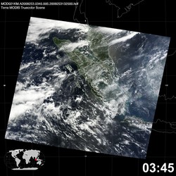 Level 1B Image at: 0345 UTC