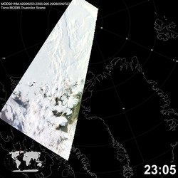 Level 1B Image at: 2305 UTC