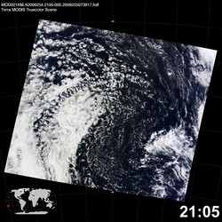 Level 1B Image at: 2105 UTC