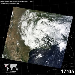 Level 1B Image at: 1705 UTC