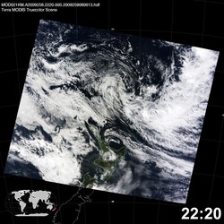 Level 1B Image at: 2220 UTC