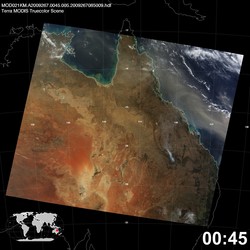 Level 1B Image at: 0045 UTC