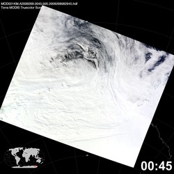 Level 1B Image at: 0045 UTC