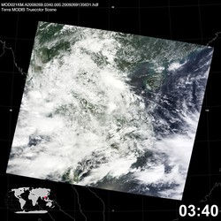 Level 1B Image at: 0340 UTC