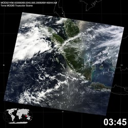 Level 1B Image at: 0345 UTC