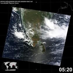 Level 1B Image at: 0520 UTC