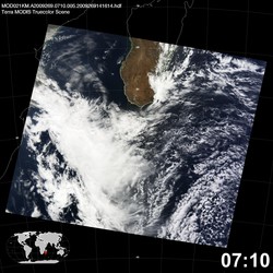 Level 1B Image at: 0710 UTC