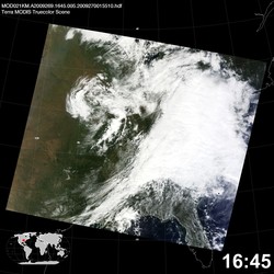 Level 1B Image at: 1645 UTC