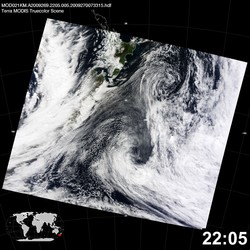 Level 1B Image at: 2205 UTC