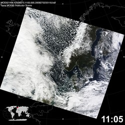 Level 1B Image at: 1105 UTC