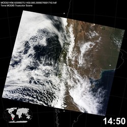 Level 1B Image at: 1450 UTC