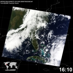 Level 1B Image at: 1610 UTC