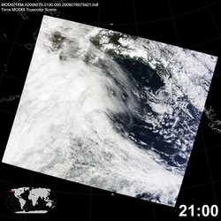 Level 1B Image at: 2100 UTC