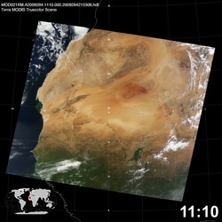 Level 1B Image at: 1110 UTC