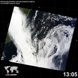 Level 1B Image at: 1305 UTC