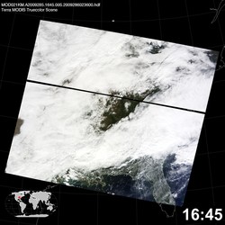 Level 1B Image at: 1645 UTC