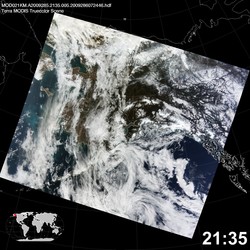 Level 1B Image at: 2135 UTC