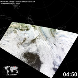 Level 1B Image at: 0450 UTC