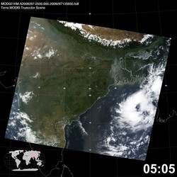 Level 1B Image at: 0505 UTC