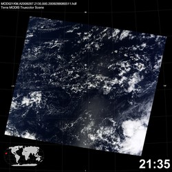 Level 1B Image at: 2135 UTC