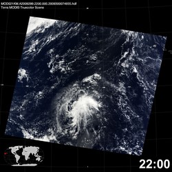 Level 1B Image at: 2200 UTC