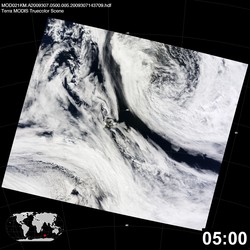 Level 1B Image at: 0500 UTC