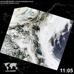 Level 1B Image at: 1105 UTC