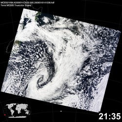 Level 1B Image at: 2135 UTC