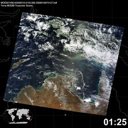 Level 1B Image at: 0125 UTC