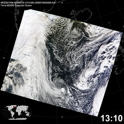 Level 1B Image at: 1310 UTC