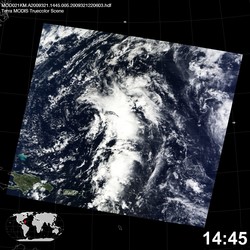 Level 1B Image at: 1445 UTC