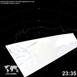 Level 1B Image at: 2335 UTC