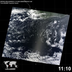 Level 1B Image at: 1110 UTC