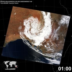 Level 1B Image at: 0100 UTC