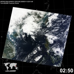 Level 1B Image at: 0250 UTC