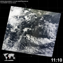 Level 1B Image at: 1110 UTC