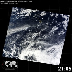 Level 1B Image at: 2105 UTC