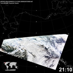 Level 1B Image at: 2110 UTC