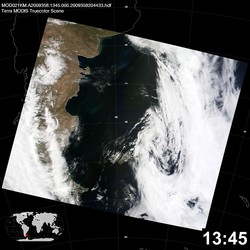 Level 1B Image at: 1345 UTC