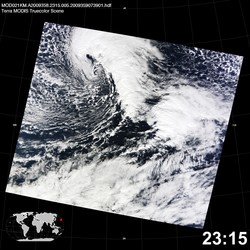 Level 1B Image at: 2315 UTC