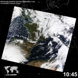 Level 1B Image at: 1045 UTC