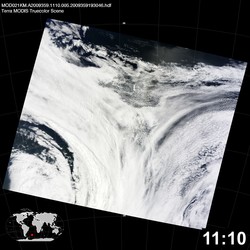 Level 1B Image at: 1110 UTC