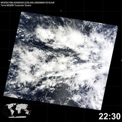 Level 1B Image at: 2230 UTC