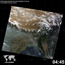 Level 1B Image at: 0445 UTC