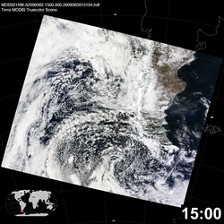 Level 1B Image at: 1500 UTC