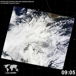 Level 1B Image at: 0905 UTC