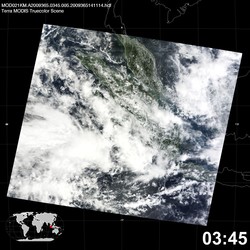 Level 1B Image at: 0345 UTC